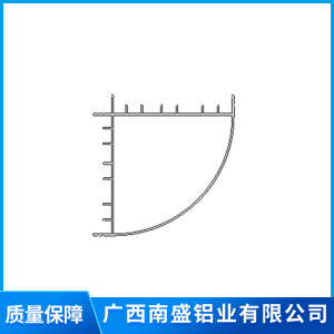 轉角968012平開推拉窗型材