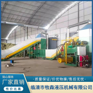 苜蓿干草套袋壓塊機