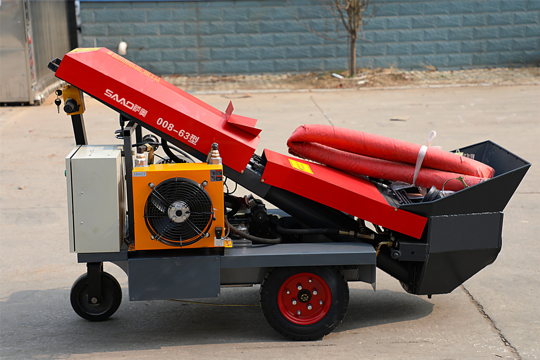 需要打混凝土的老板看过来细石混凝土地泵小型混凝土输送泵