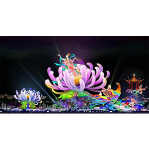 九霄貢菊飛九天