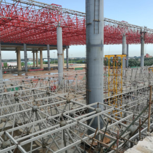 哈尔滨太平国际机场扩建项目网架制作安装工程