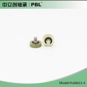 聚氨酯包膠軸承PU68310-3C1L4M3 外螺紋軸承 耐磨靜音軸承