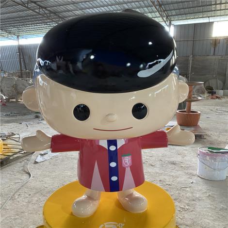 玻璃钢漫画人物雕塑 城市景观卡通雕塑