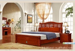 實(shí)木床