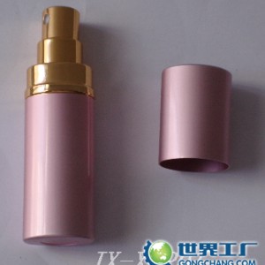 供應時尚精美金屬香水瓶