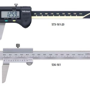 三豐536-161管壁厚度游標卡尺0-150測爪Ø3*32
