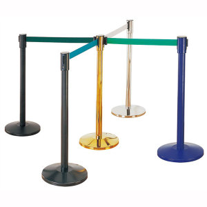 現貨供應伸縮帶欄桿座 警戒線 一米線 隔離帶