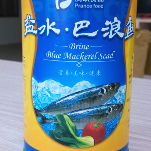 425g/7113鹽水巴浪魚罐頭　出口鹽水巴浪魚罐頭　出口罐頭生產廠家