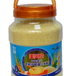 熱銷品牌850g美貝尼金裝營養米粉0段