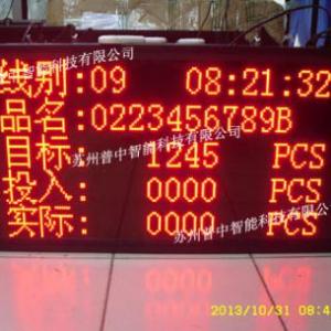 數碼管顯示屏，電子看板，生產管理看板