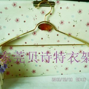 高檔睡衣衣架、金屬衣架、家居服衣架，全金屬勺子衣架、西裝衣架
