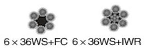 供應6*36SW各種規格的鋼絲繩