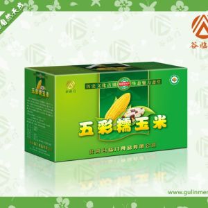 谷臨門有機玉米禮盒五彩糯玉米可OEM