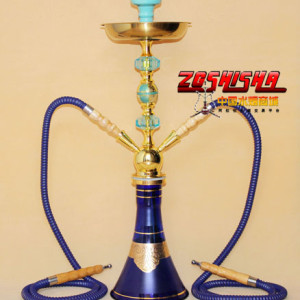 供應(yīng)新品秒殺 異國文化阿拉伯水煙 水煙壺 巴赫藍(lán)-真金瓶