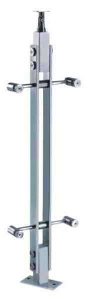 不銹鋼夾木立柱