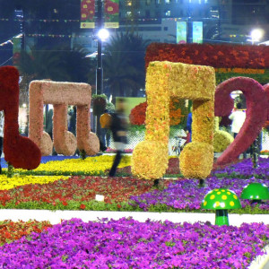 仿真花造型、絹花