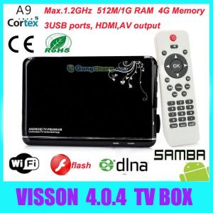 供應android4.0.4 tv box