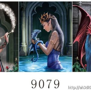 PET30.40、35*50、50*70CM多變立體畫