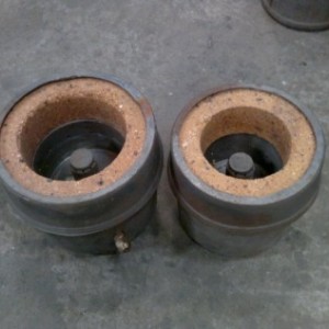 耐火材料爐頭上件 下件鑄鐵 醇基節能分體爐頭高旺熱賣