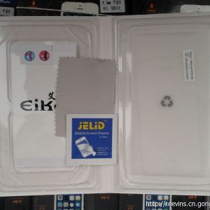工廠批發(fā)供應(yīng)IPHONE 4鋼化玻璃膜 蘋果4防爆手機貼膜