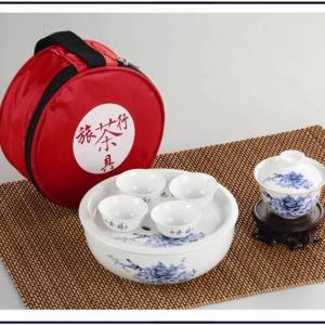 廣州禮品 陶瓷旅行茶具 優質陶瓷茶具禮品定制