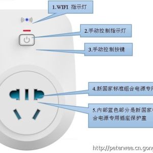 WIFI智能插座 APP+WIFI遠程控制 家居家電進入移動控制時代