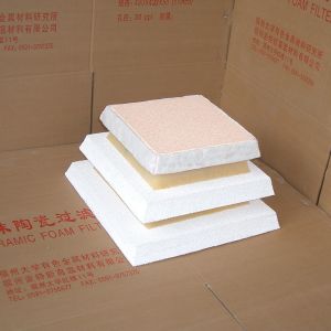 供應(yīng)泡沫陶瓷過濾板