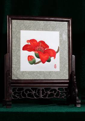 廣州禮品 雙面廣繡 廣繡價格 廣繡批發 廣東特色工藝品