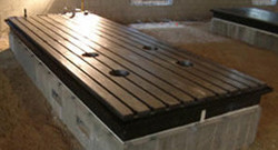 中渤樹脂砂、鑄造機床工作臺比常規平板的工作效率要高