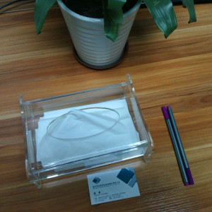 深圳有機玻璃紙巾盒