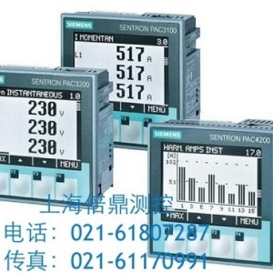 西門子智能電力儀表SENTRON PAC3100,PAC3200,PAC4200