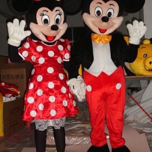 廣州服裝出租米奇米妮卡通人偶服裝租賃興威服裝