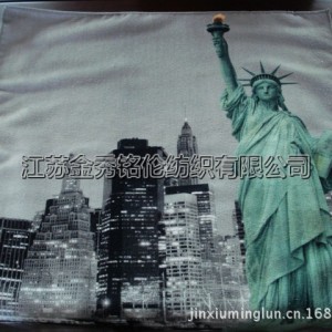 江蘇金秀銘倫超細(xì)纖維人物印花40*40cm可定制方巾