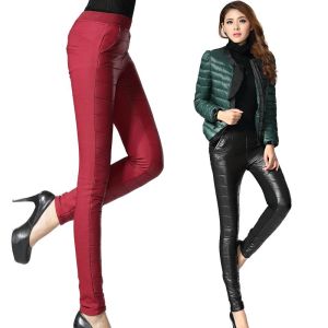 2013冬裝新款女褲加絨加厚保暖棉褲小腳休閑褲批發