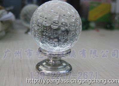 家具水晶拉手 水晶拉手 玻璃門拉手 單孔浴室玻璃拉手 批發(fā)