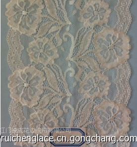 供應銳成公司 熱銷彈力大花邊d818