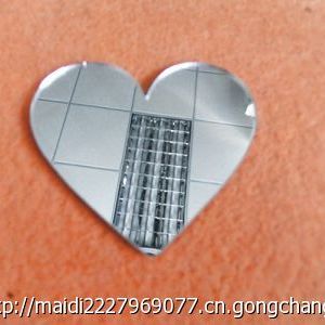 心形鏡片，化妝鏡片，梳洗鏡片