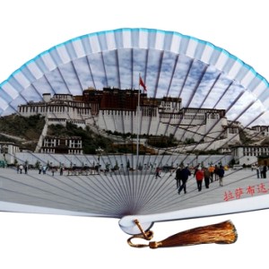 大量風景旅游扇批發