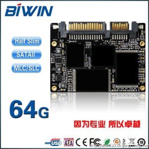 佰維 Half Slim 64GB SSD固態(tài)硬盤MLC高速 終端機(jī)一體機(jī)專用