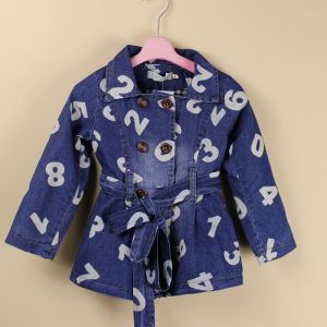 廣州童裝批發(fā)廠家直銷(xiāo)秋裝女童外套 加厚加絨牛仔外套