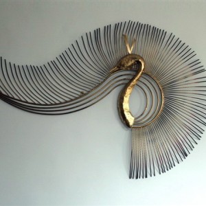 鐵藝鳳凰裝飾掛件