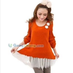 供應時尚孕婦裝孕婦秋裝韓版針織衫孕婦打底衫9629