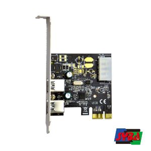 西霸SYBA PCI-Express 轉2口USB3.0卡