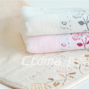 卡帝縵玫瑰毛巾特殊工藝生產(chǎn)