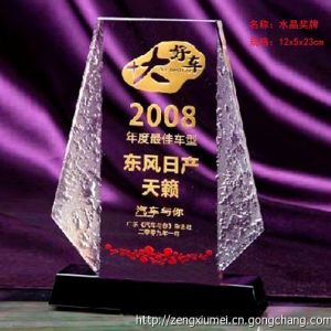 激勵獎牌水晶獎杯獎牌 水晶獎牌 專業(yè)定制 水晶工藝禮品