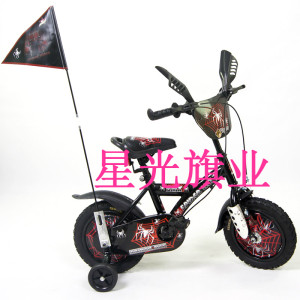 供應蜘蛛俠自行車旗、自行車安全旗