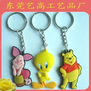卡通人物鑰匙扣|訂做就到東莞藝高工藝品廠|出口品質(zhì)|最好