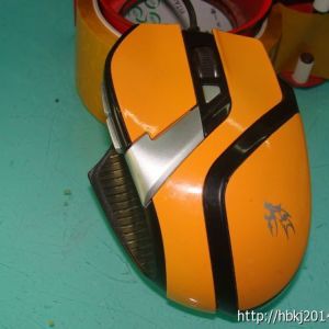 鼠標 幽靈戰狼AK-2游戲鼠標 四檔變速6鍵鼠標 電腦鼠標批發[綠光]