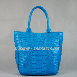 歐美潮流鱷魚皮女包 批發定制鱷魚皮手提包