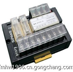 深圳斯帕克ST072濾波保險端子臺